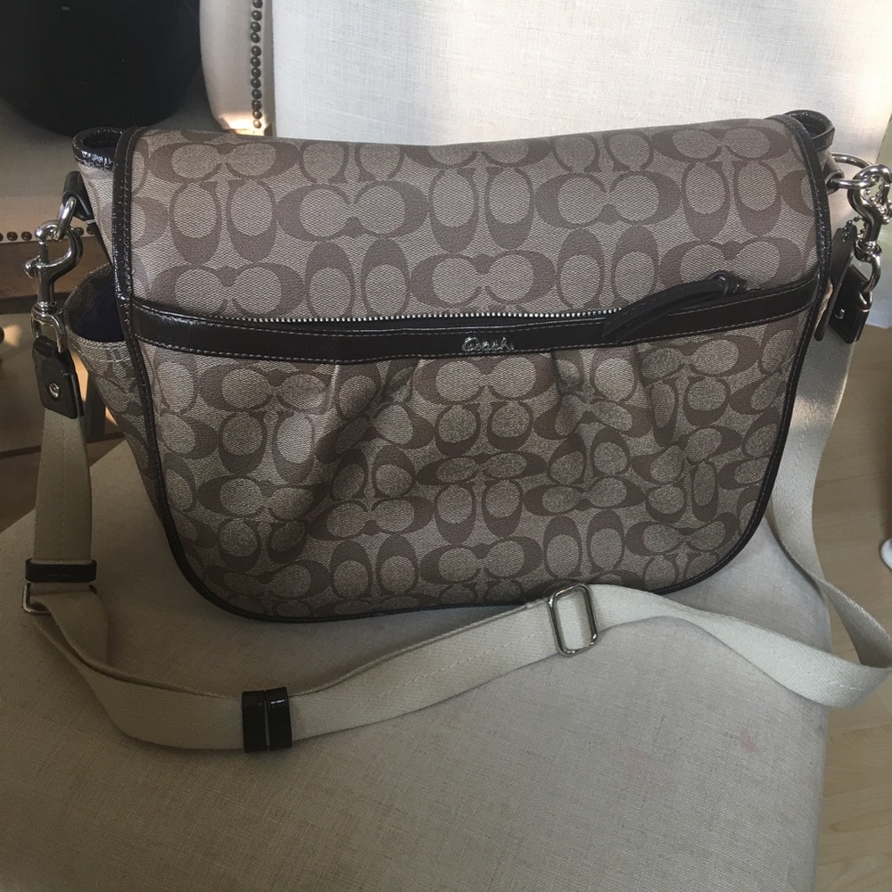 Coach diaper bag